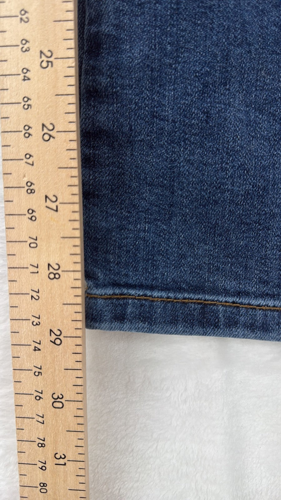 J.Jill Modern Slim Boot Cut Jeans 4P Womens Blue 4 Petite Denim Mid Rise