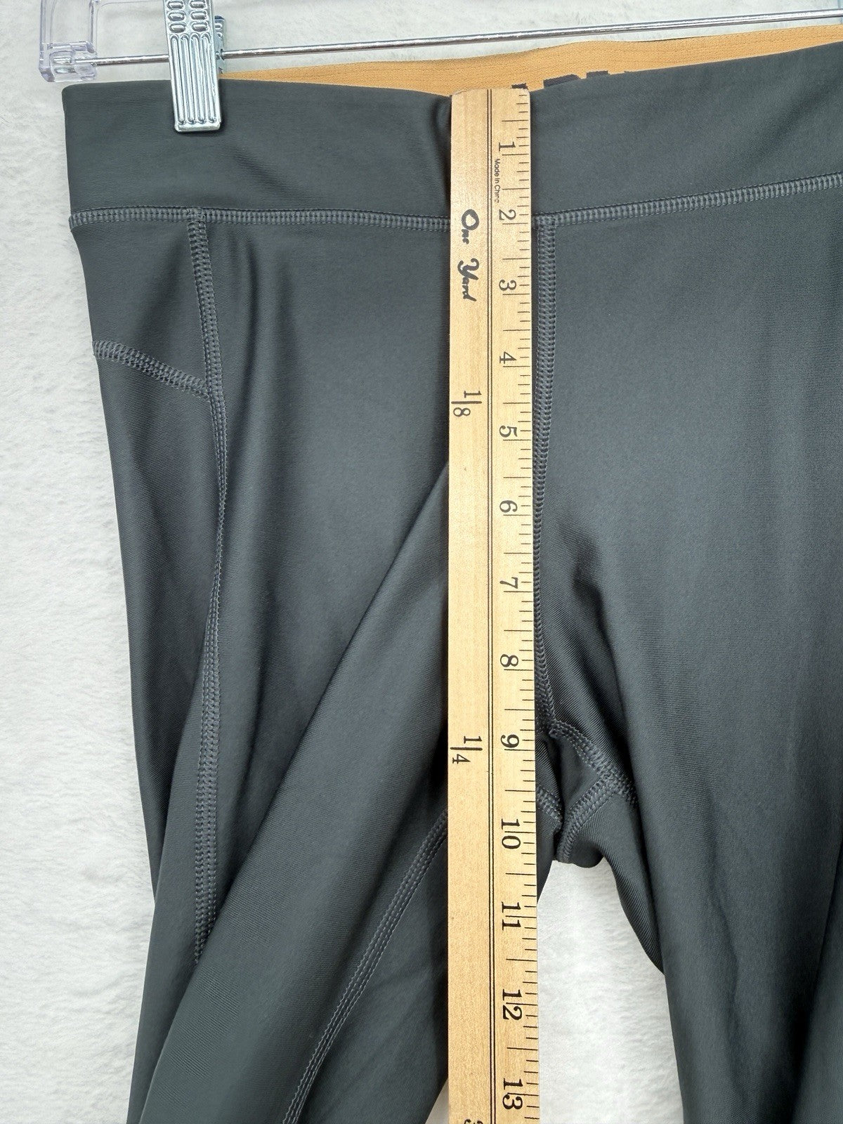 Under Armour Compression Leggings Medium Gray Heat Gear