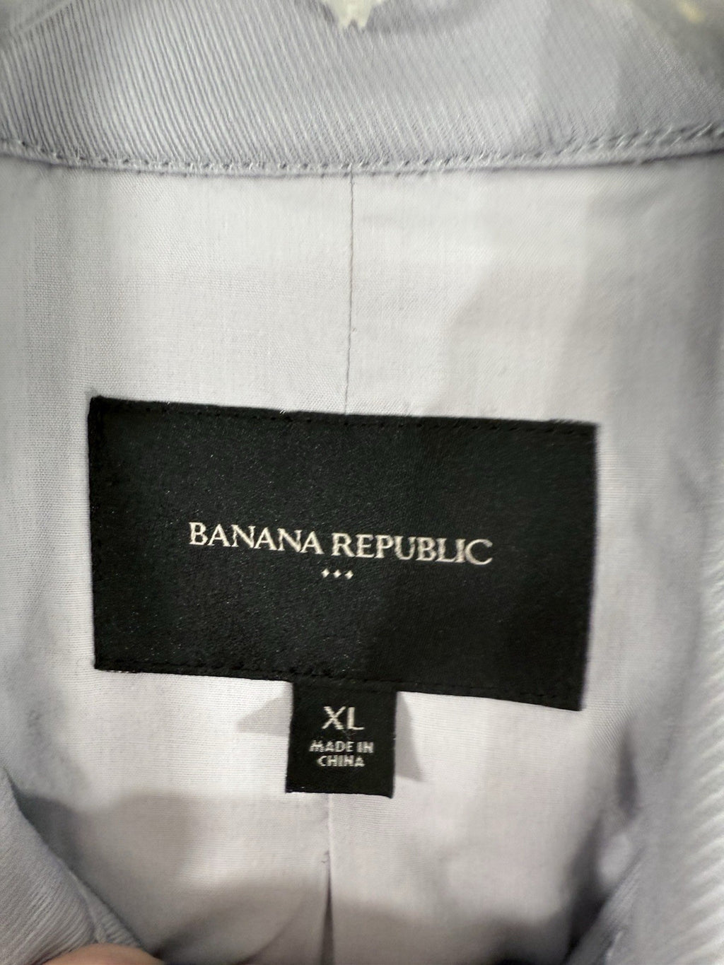 Banana Republic Jacket XL Womens Gray Ruffle Full Zip Cotton Blend