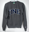 Vintage UNE University of New England Champion EcoFleece Sweatshirt Maine Small