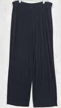 Chicos Travelers Size 3 Short Pants Black Pull On XL Womens Acetate Spandex