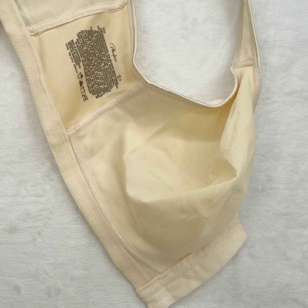 Playtex 18 Hour Bra 40D Posture Boost Front Closure Wireless Womens Cream