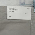 American Eagle Outfitters Lived In Khaki Shorts 38 Mens Beige Flex New NWT