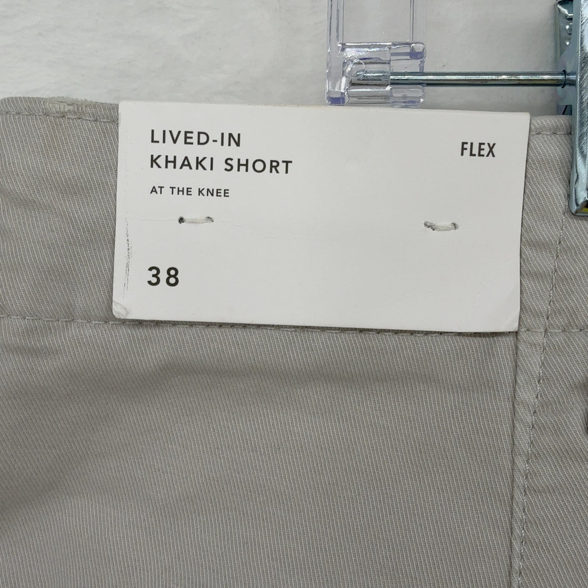 American Eagle Outfitters Lived In Khaki Shorts 38 Mens Beige Flex New NWT