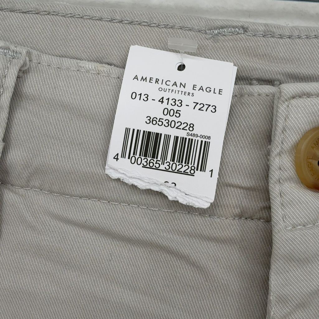 American Eagle Outfitters Lived In Khaki Shorts 38 Mens Beige Flex New NWT