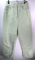 LL Bean Jeans 10 Womens Light Sherbert Green 5 Pocket Denim 100% Cotton