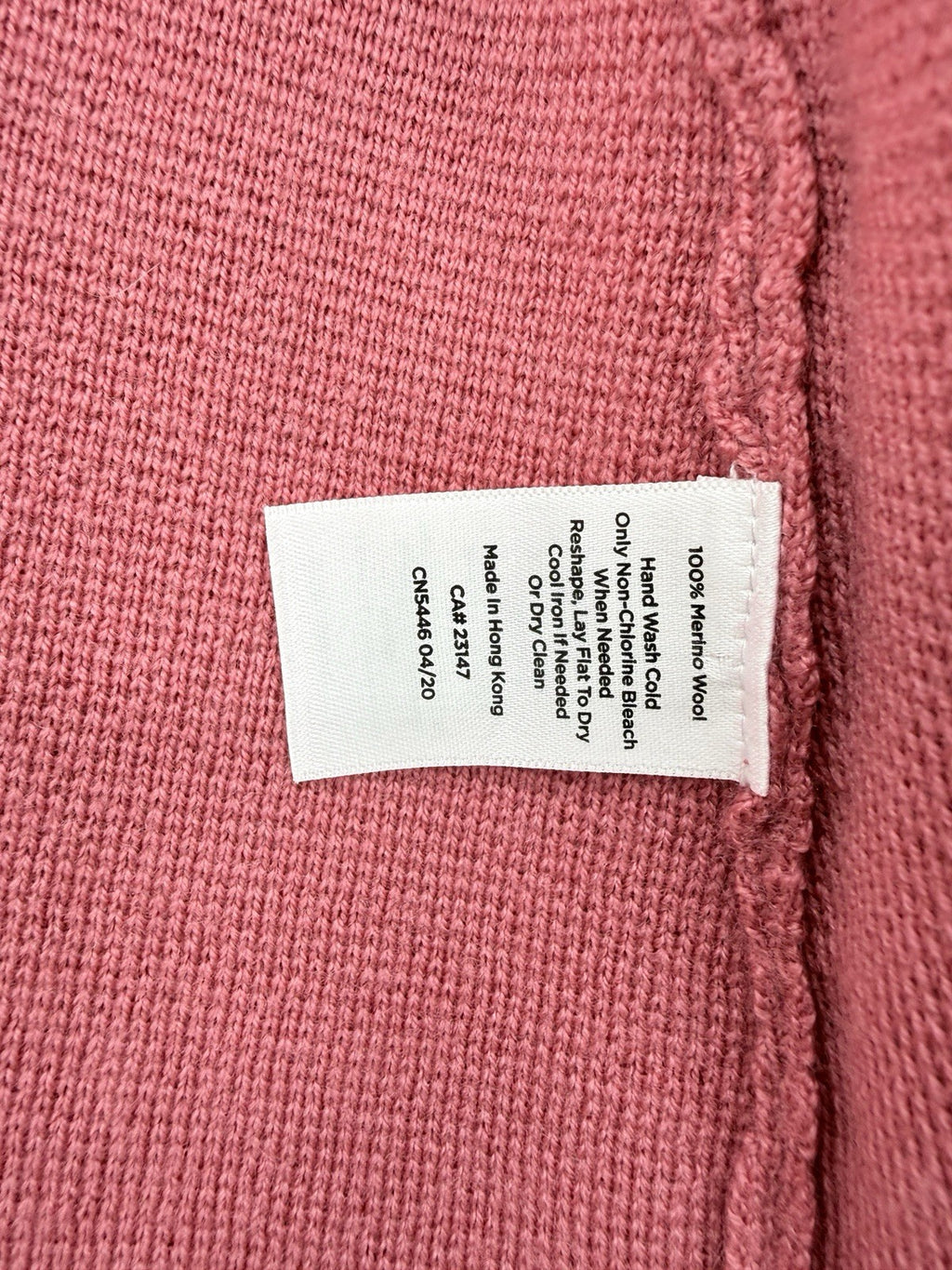 Talbots Sweater Jacket 2X Petite 2XP Pink 100% Merino Wool Blazer Knit Women