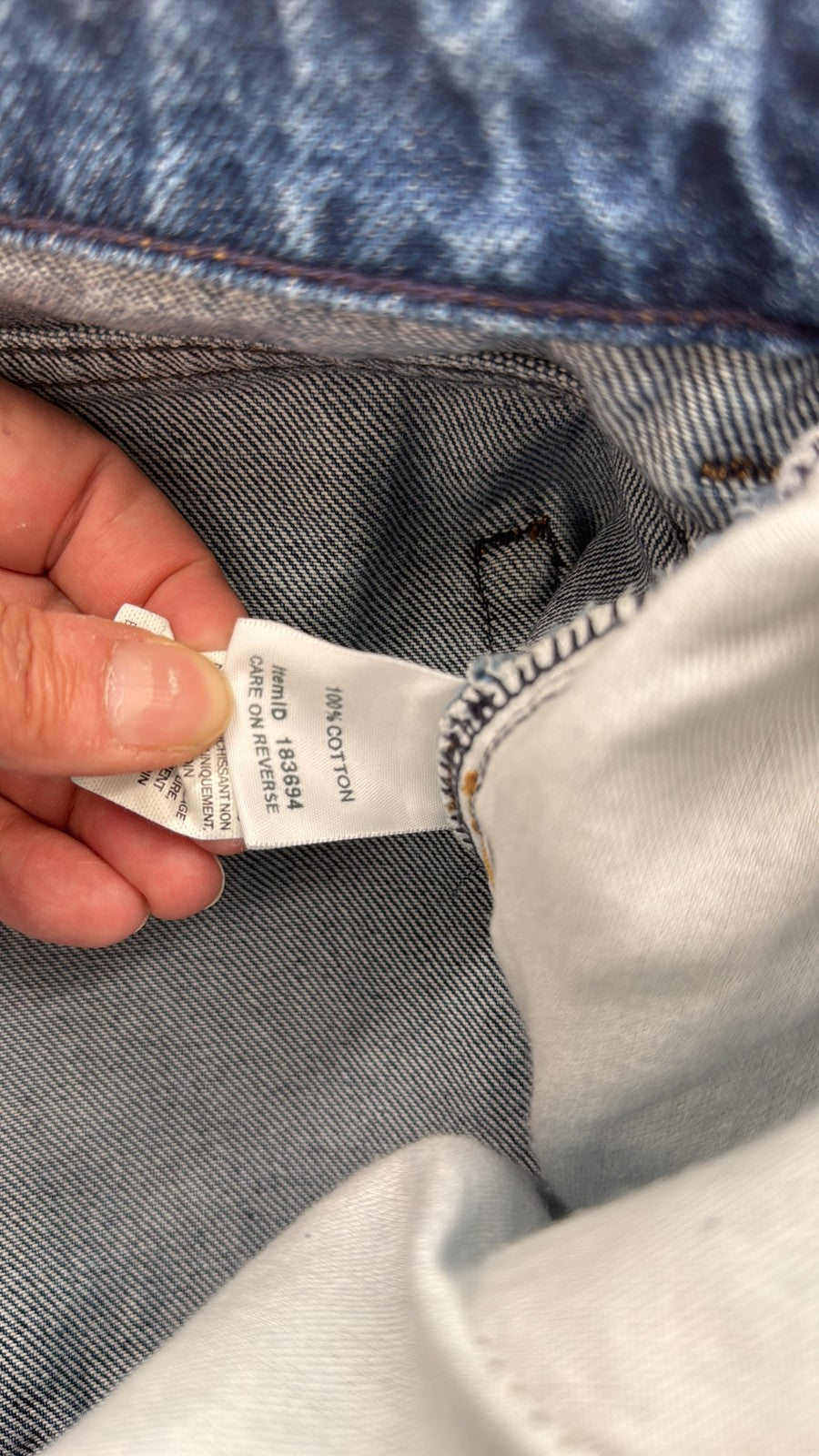 L.L.Bean Original Fit Relaxed Jeans 22W Regular Womens Blue relaxed fit 5-pocket