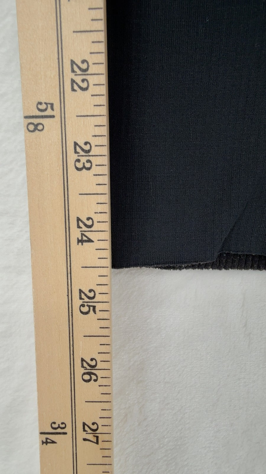 LL Bean Leggings Small Womens Black Fleece Backed Lined Warm Winter