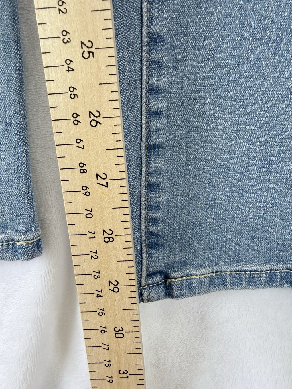 Levis 724 High Rise Slim Straight 29 Womens Light Blue 29x30 Levi’s New NWT