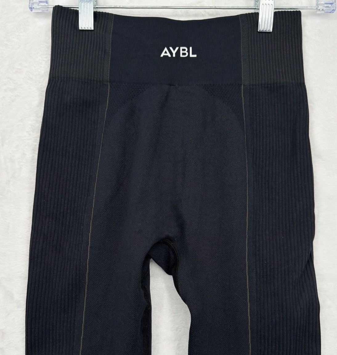 AYBL Reflex Seamless Leggings Small Black Workout Womens Gym