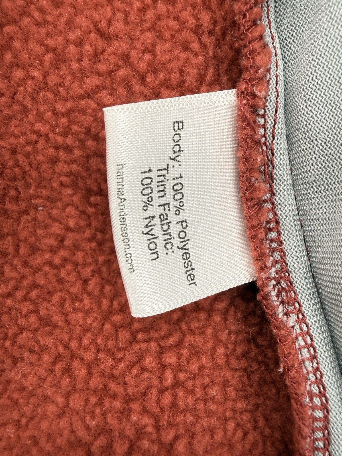 Hanna Andersson Sherpa Vest 100 Boys