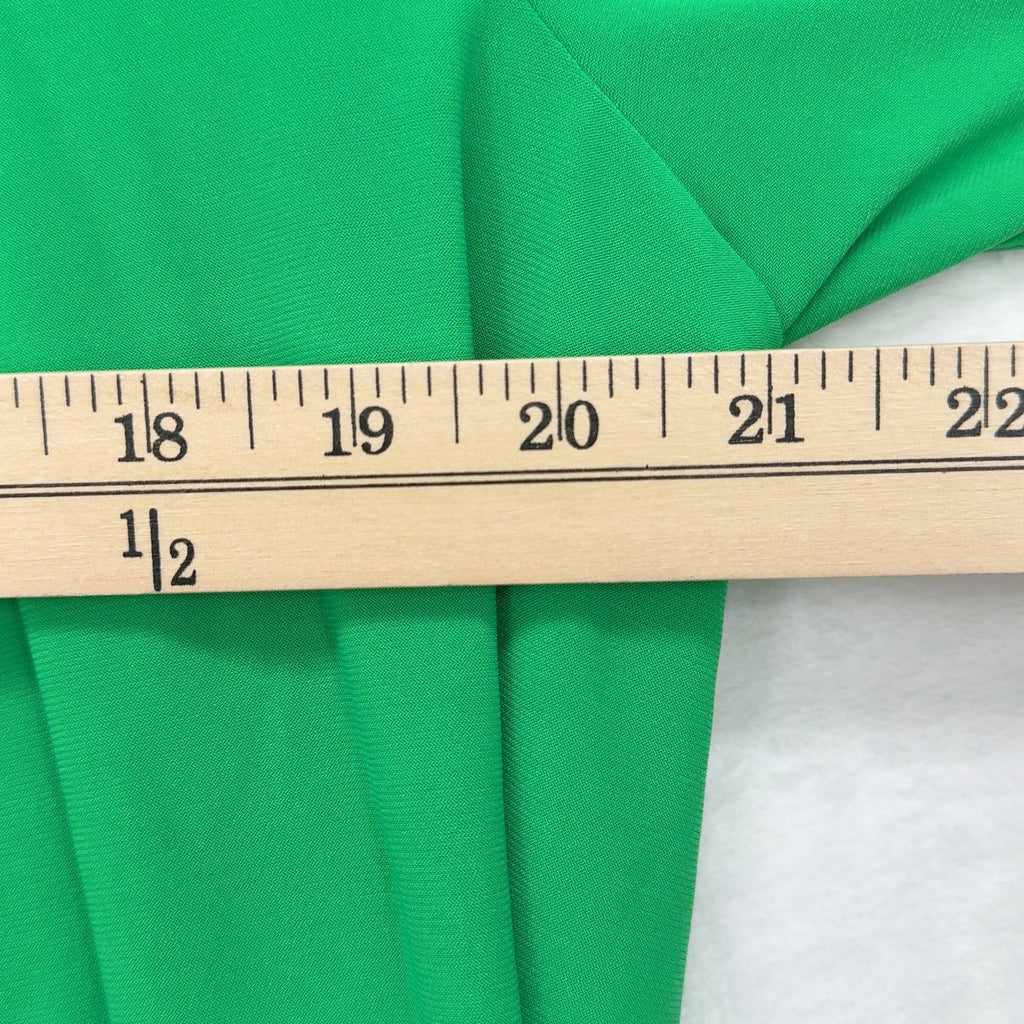 Nina Leonard Miracle Matte Jersey Cardigan Small Womens Green Short Sleeve New
