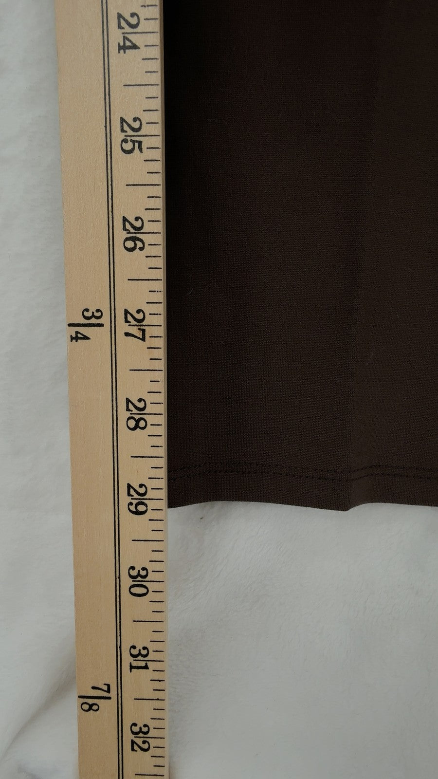 Marla Wynne Layers Pull On Pants Small Womens Brown Knit