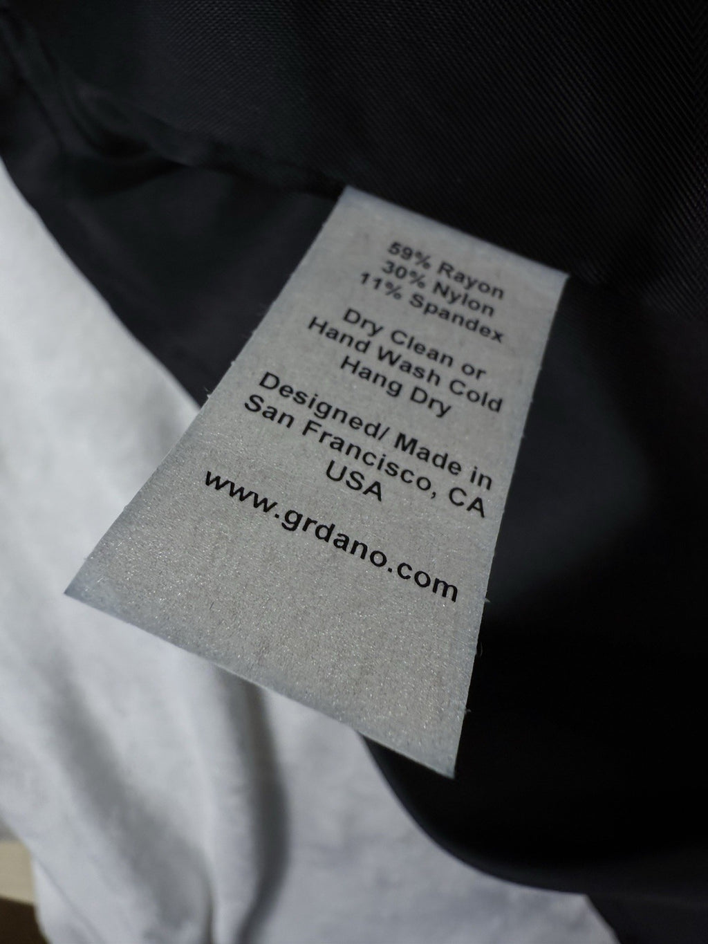 Avant Garde Womens Clothing 8 Black Skirt Gr.Dano Grdano Artistic Made In USA