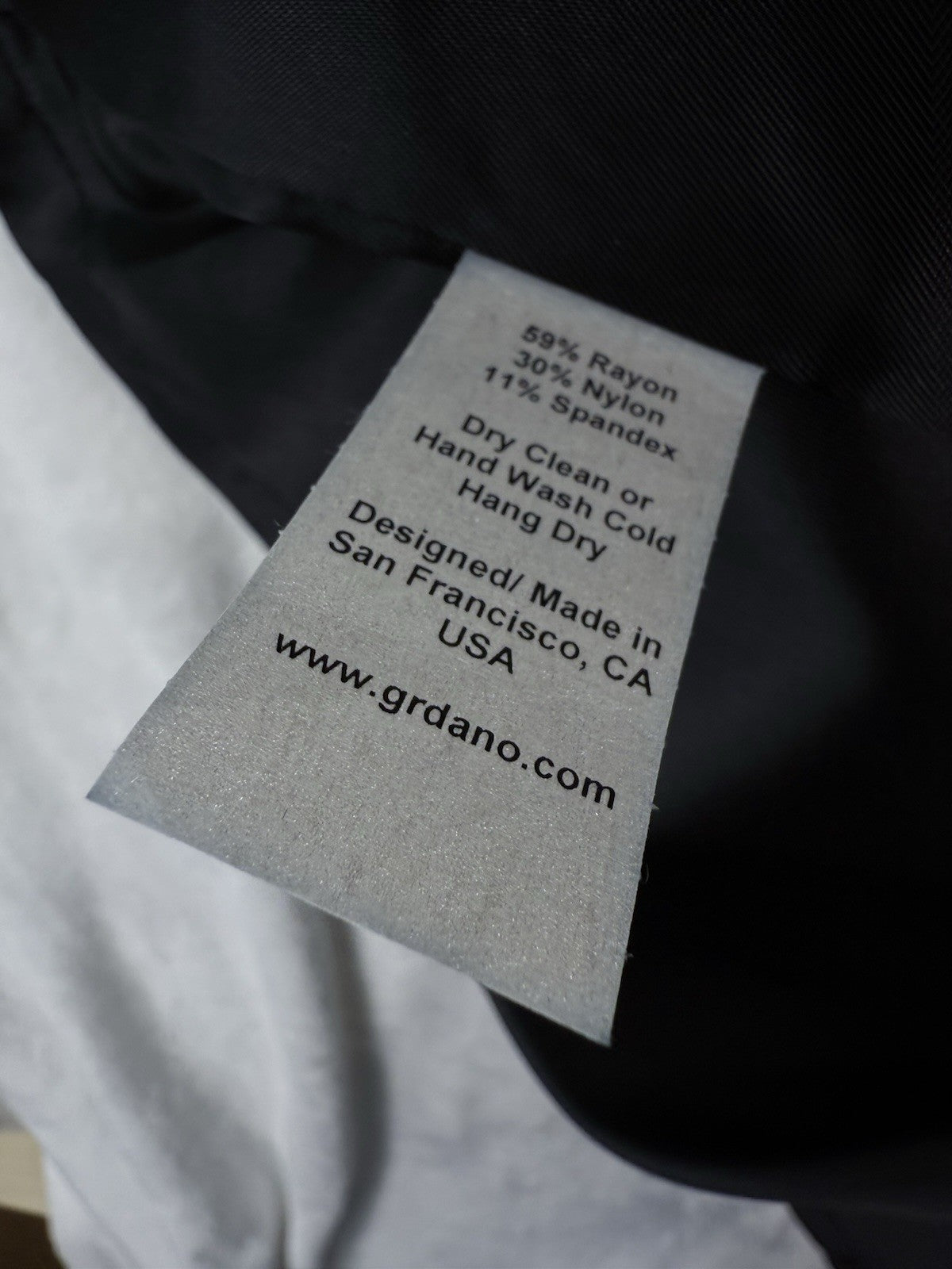 Avant Garde Womens Clothing 8 Black Skirt Gr.Dano Grdano Artistic Made In USA