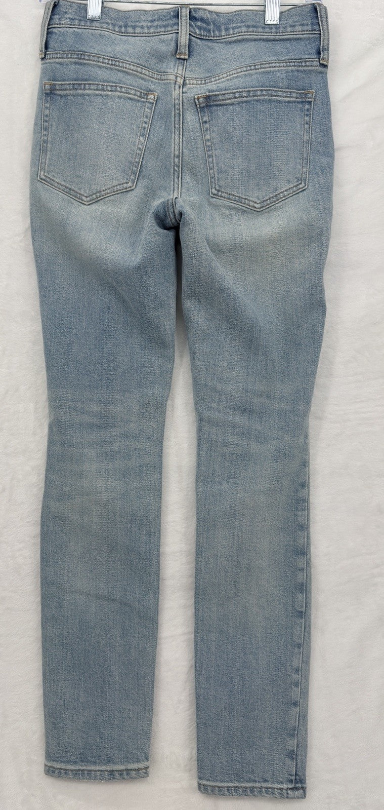 J Crew 9” High Rise Toothpick Jeans 25 Womens Blue Denim