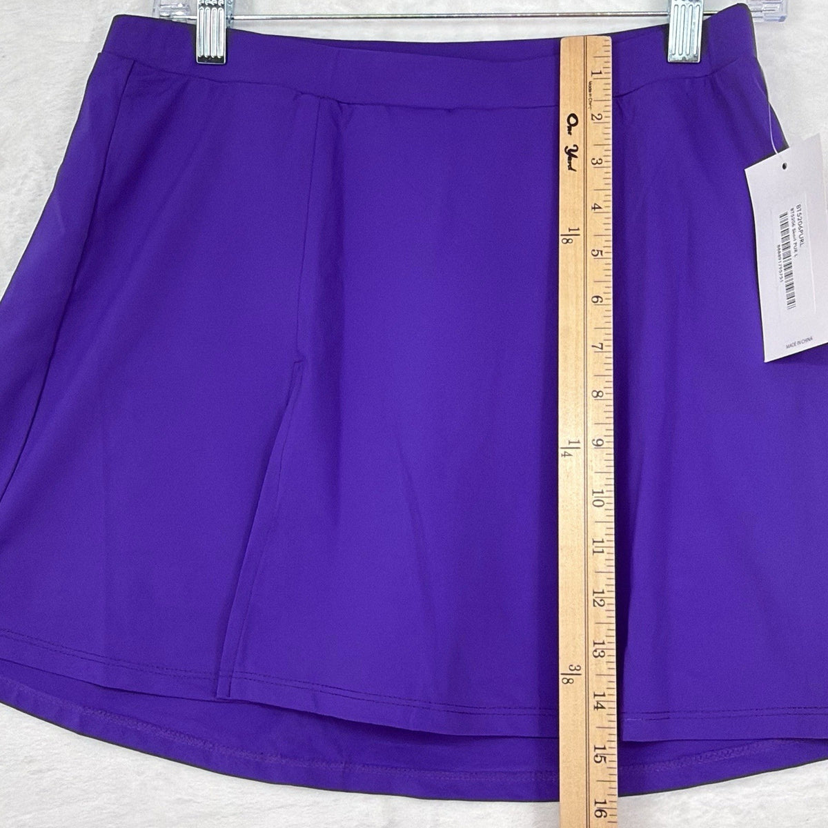 Theatricals Dance Compression Skort Large Womens Purple Lot 2 Dancewear New NWT