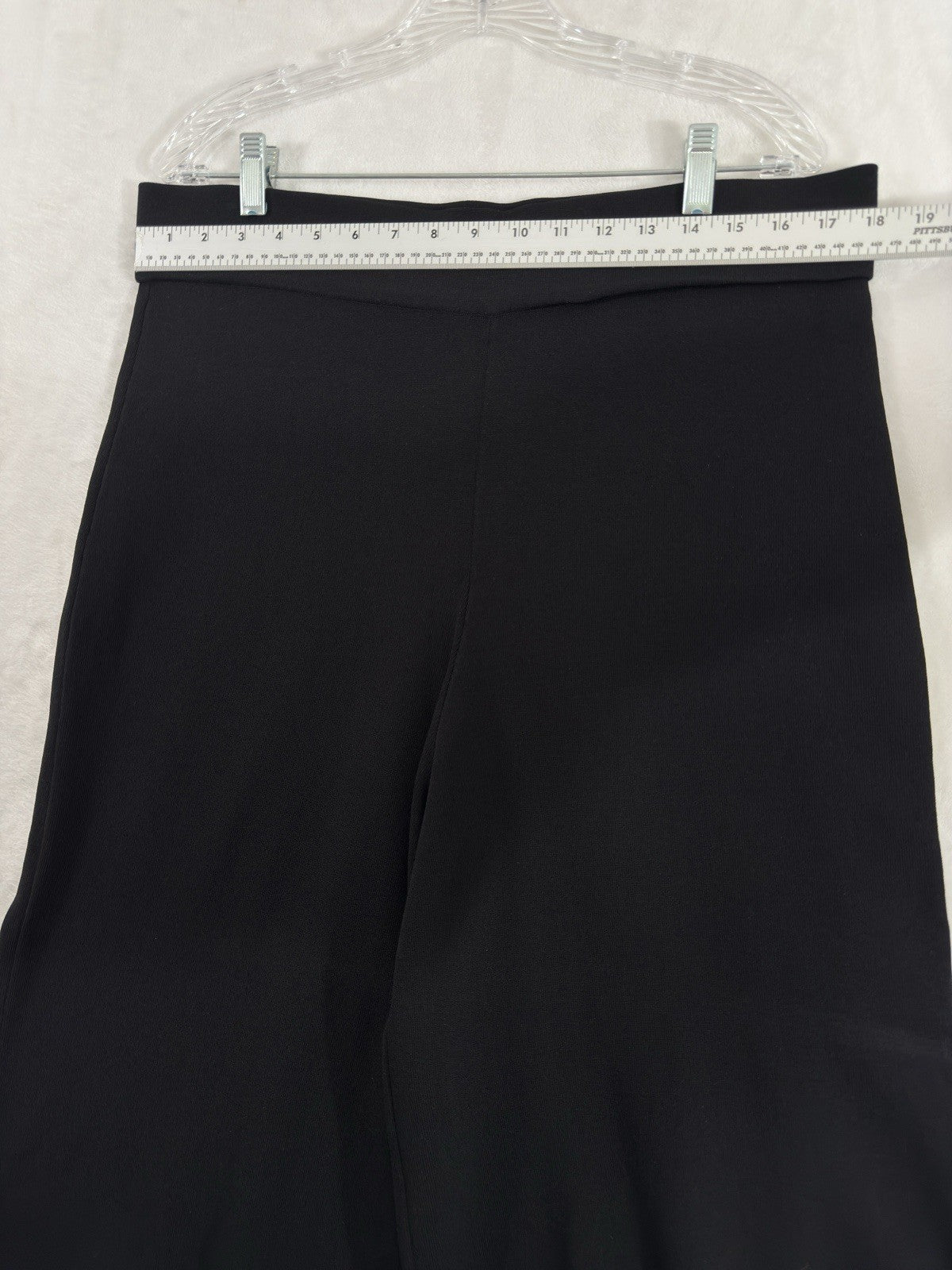 Banana Blue Label Pants XL Black Wide Leg Australian Designer Knit Womens $329