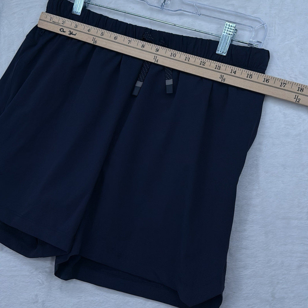 Fabletics The One Short Large Mens Deep Navy Blue Unlined Shorts