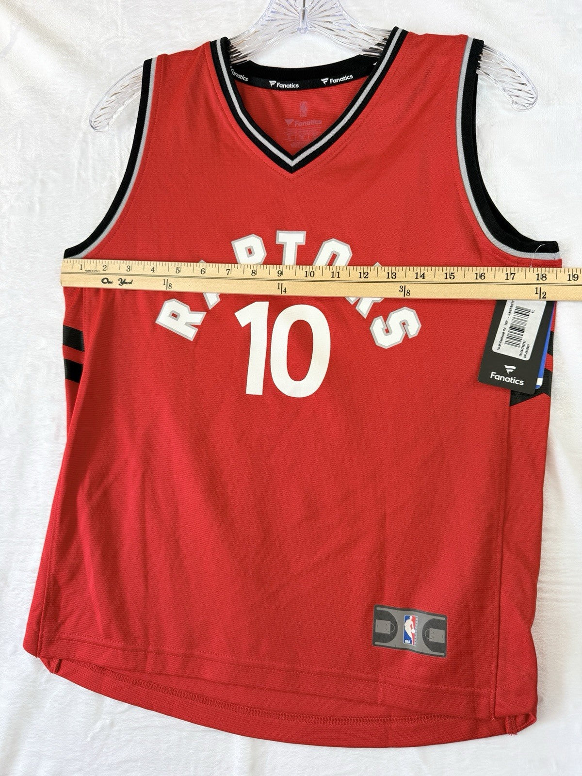 Toronto Raptors Jersey Youth Large NBA DeRozan Fanatics Red Kids Boys New NWT