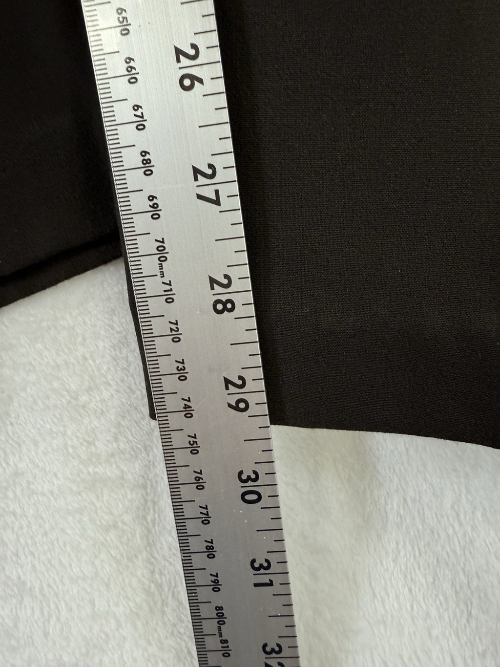 Briggs Pants 16S 16 Short Brown Flat Front Back Elastic Womens 16 Straight Leg