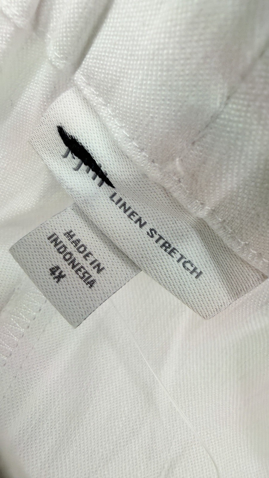 J Jill Linen Stretch White 4X Pants Plus Size Women *Read New NWT
