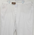 J Jill Linen Stretch White 4X Pants Plus Size Women *Read New NWT