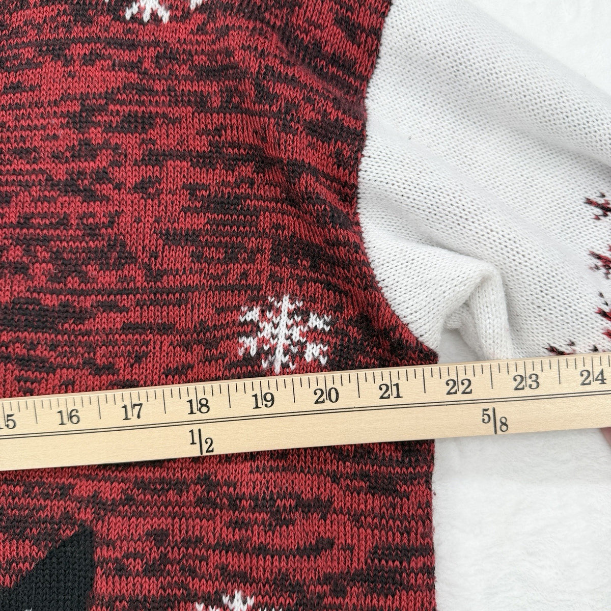 United States Sweaters 1X Ugly Christmas Penguin Red Long Sleeve Plus Size Women