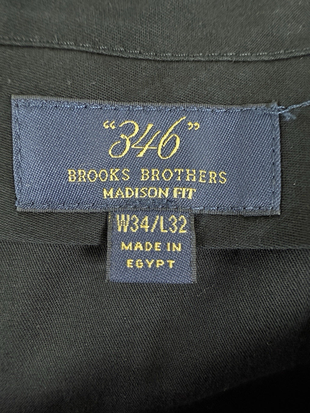 Brooks Brothers 346 Madison Fit Pants 34x32 Men’s Gray Wool Stretch Dress Pants