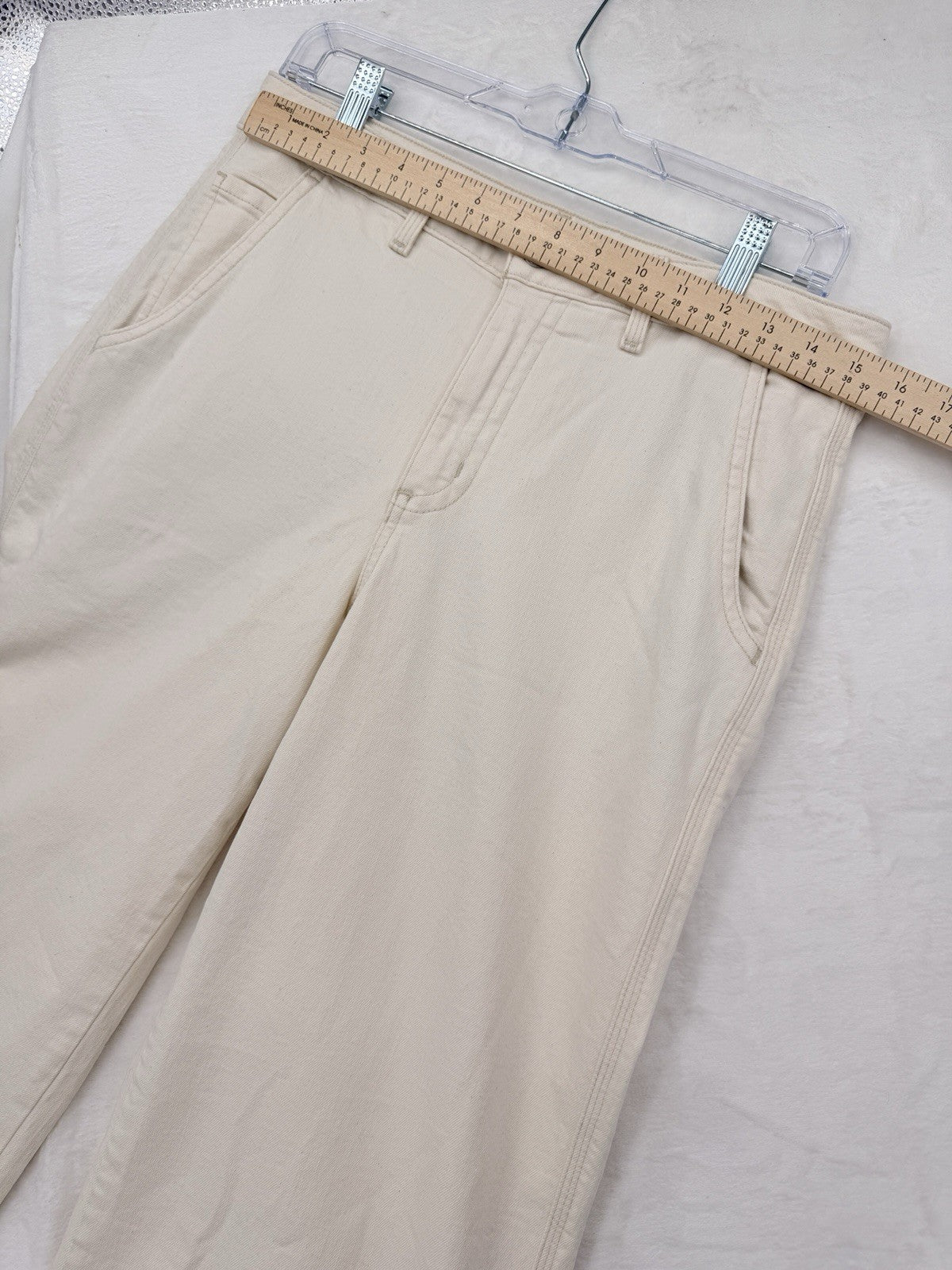 LL Bean Jeans 10 Petite Straight Leg Natural Classic Fit Womens
