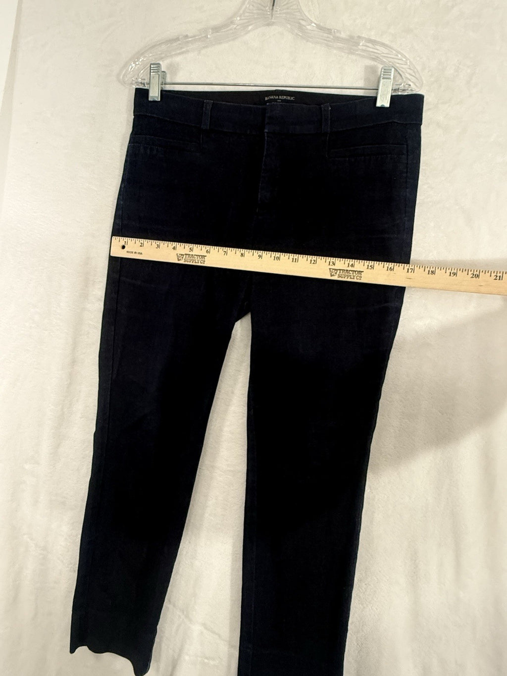 Banana Republic 6 Petite Sloan Crop Denim Jeans Dark Blue Womens
