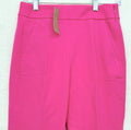 J Crew Remi Pants 2 Hot Pink High Rise Womens Cotton Stretch New NWT