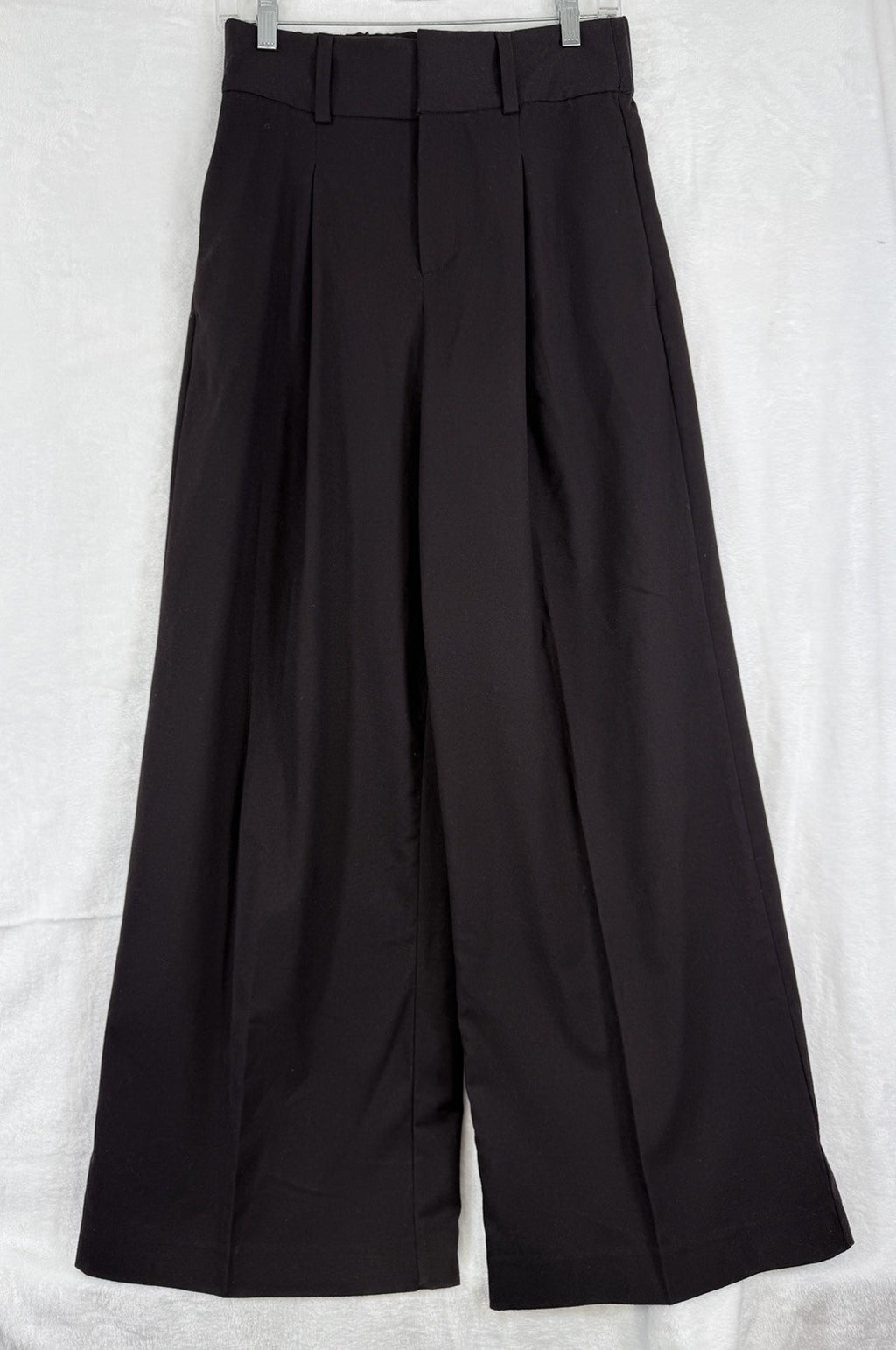 Banana Republic Wide Leg Pants 0 Dark Brown Womens