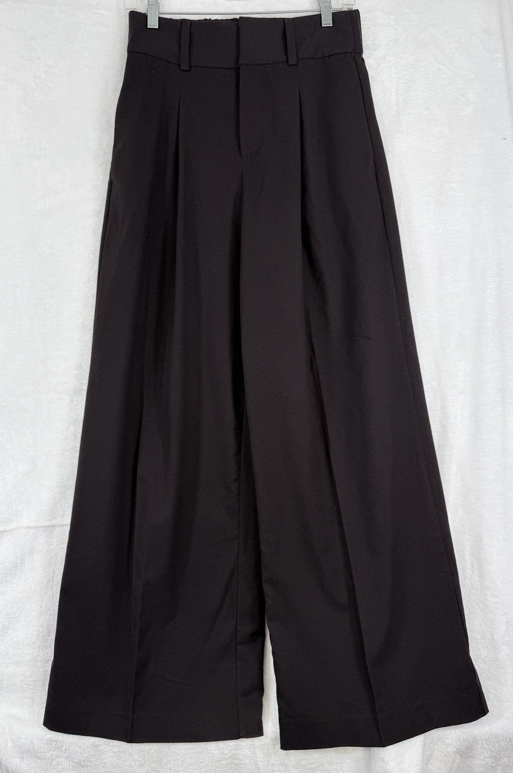 Banana Republic Wide Leg Pants 0 Dark Brown Womens