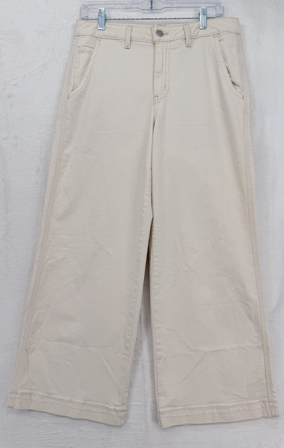 LL Bean Jeans 10 Petite Straight Leg Natural Classic Fit Womens