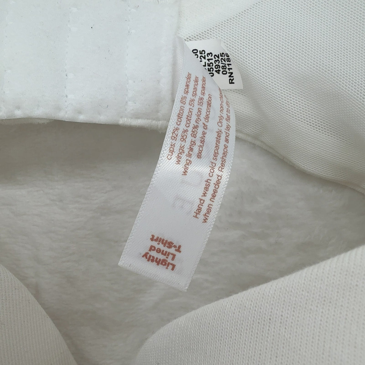 Cacique Bra 40C Lightly Lined T Shirt Womens White Lane Bryant