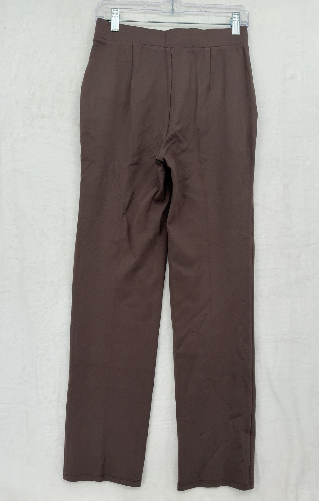 Marla Wynne Layers Pull On Pants Small Womens Brown Knit
