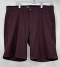 Mugsy Shorts 34 Ports 9” Maroon Chino Mens
