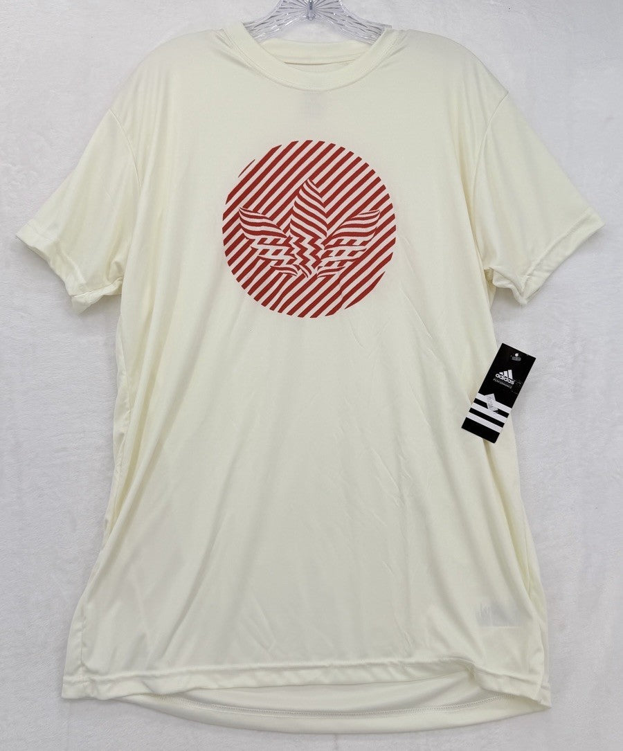 Adidas Originals T Shirt Men XL Short Sleeve Red Trefoil Logo New