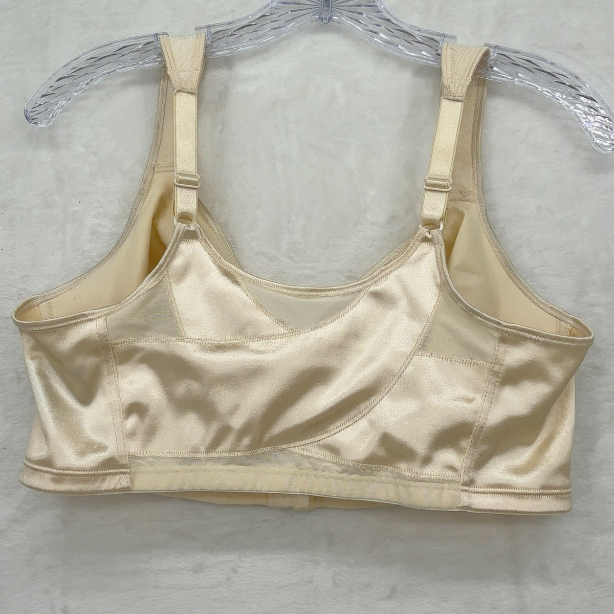 Playtex 18 Hour Bra 40D Posture Boost Front Closure Wireless Womens Cream