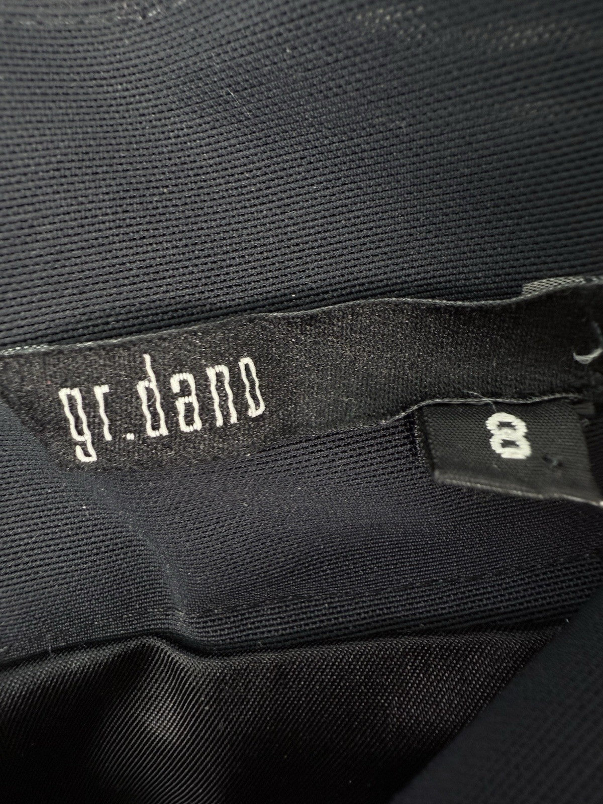 Avant Garde Womens Clothing 8 Black Skirt Gr.Dano Grdano Artistic Made In USA