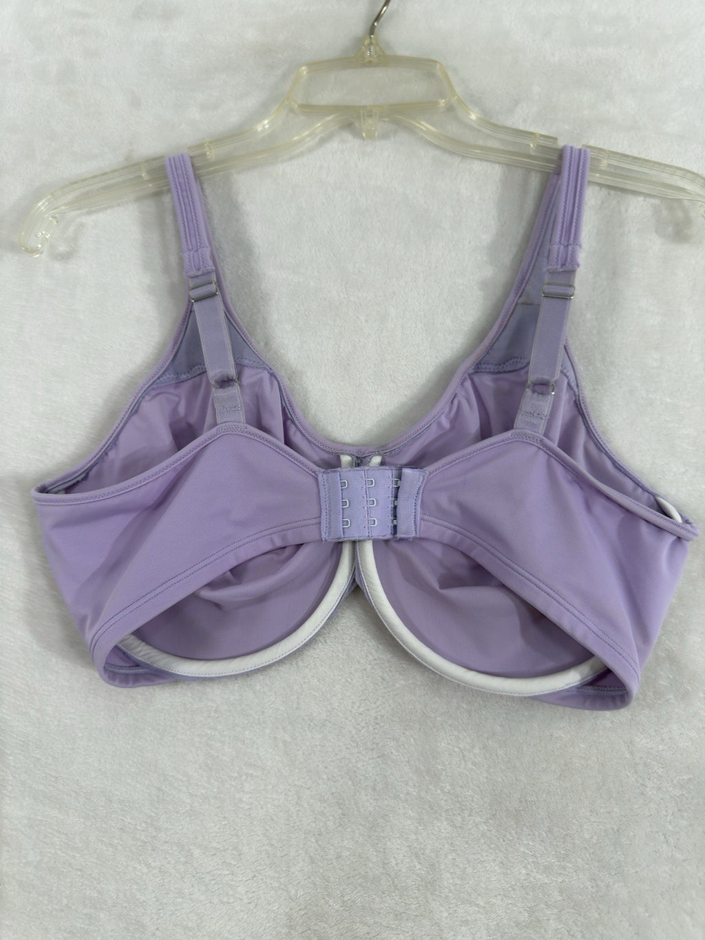 Bali Bra 36DD 3385 Purple Passion For Comfort Seamless Underwire Womens