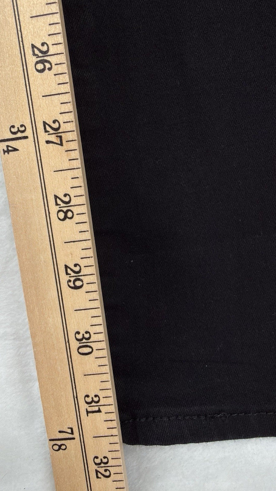 Levis 318 Shaping Wide Leg 26 Jeans Black 26x32 Womens New NWT