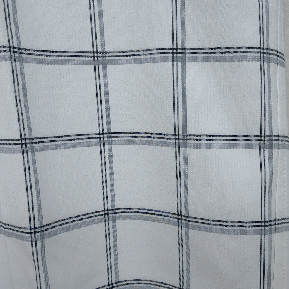 Nike Golf Shorts 36 Mens White Gray Plaid Performance Stretch 11”