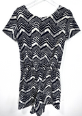 J Crew One Piece Romper Jumper Shorts Navy Blue Womens Size 0