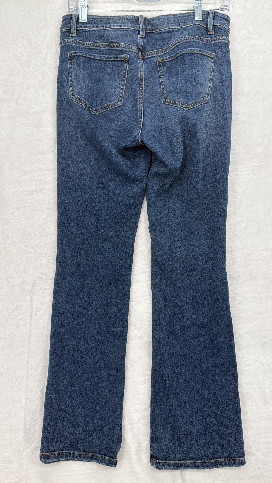J.Jill Modern Slim Boot Cut Jeans 4P Womens Blue 4 Petite Denim Mid Rise