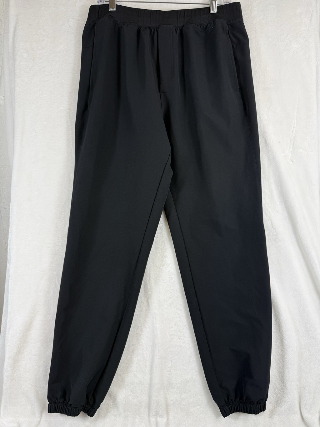 Gaiam Mens Pants Large Joggers Black Pockets Yoga Workout