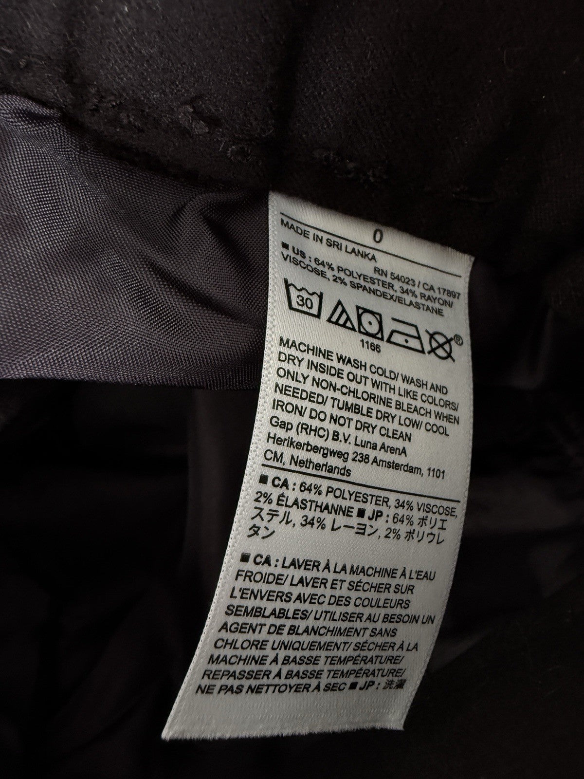 Banana Republic Wide Leg Pants 0 Dark Brown Womens