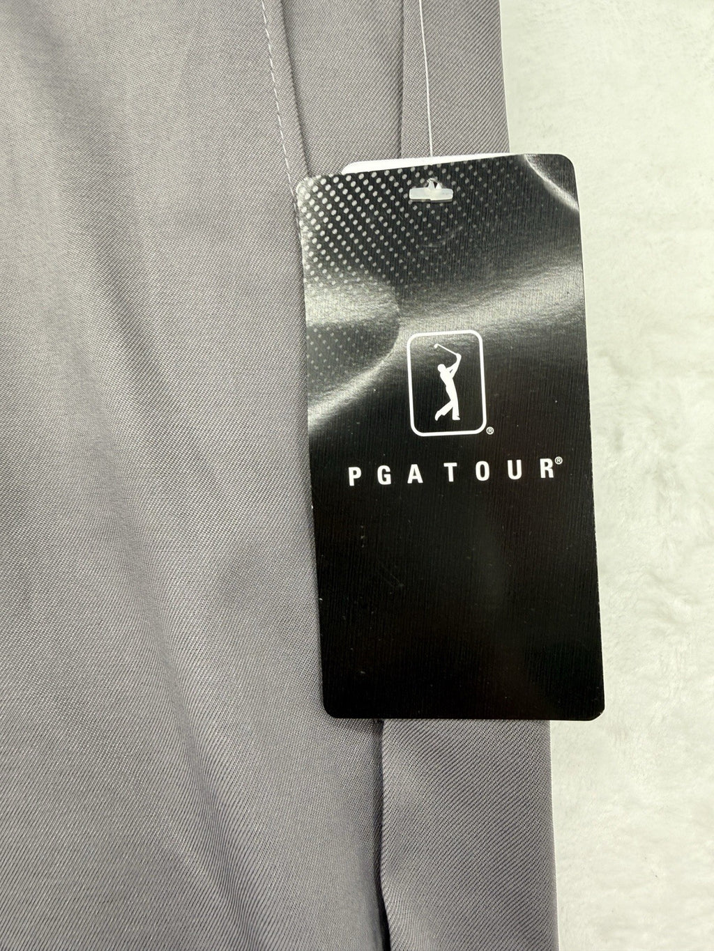 PGA Tour Golf Shorts 40 Gray Mens 6” Flat Front New NWT